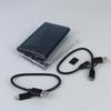 Внешний корпус для 2,5-дюймовых накопителей USB Type C, SATA на USB 5 Гбит/с, прозрачный корпус для HDD/SSD, поддержка для ПК и ноутбуков