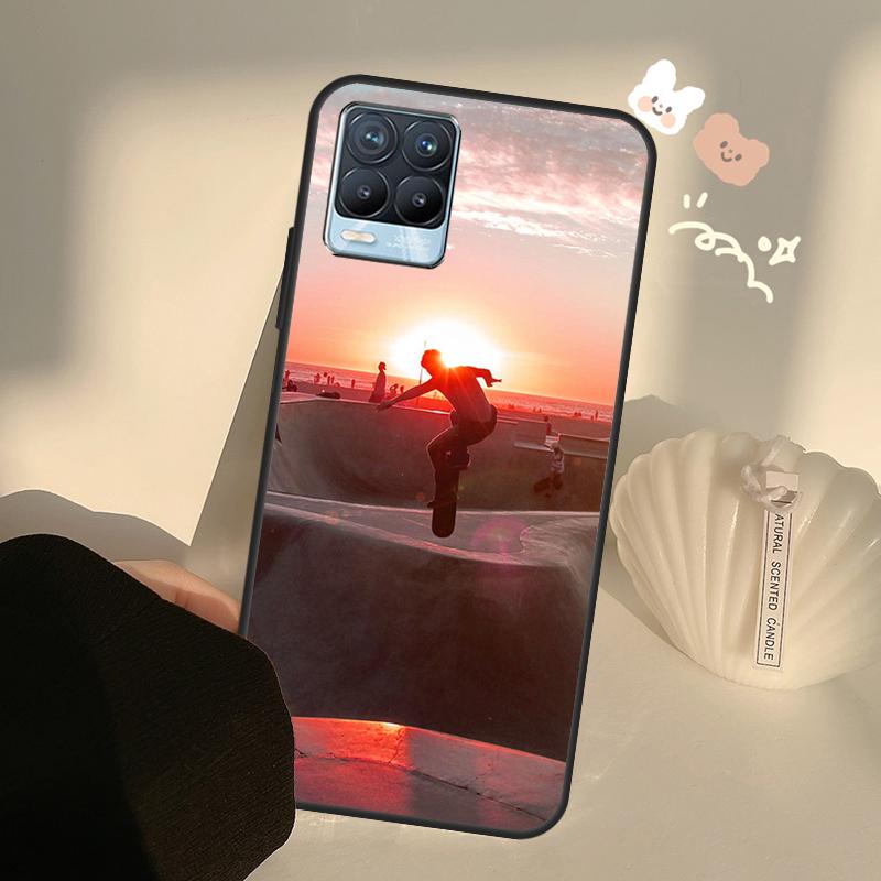 Cool Skate Case For Realme C75 C63 C61 C55 C51 C53 C25 C65 C67 C71 11 12 13 14 15 Pro Plus GT6 GT7 Pro