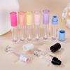 Refillable Lip Glaze Container Empty Cosmetic Container DIY Lip Gloss Tube With Brush  Beauty