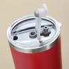 30oz Powder Coated Stainless Steel Insulated Car Cup - Double Layer, Large Capacity, Ice Buster for Outdoor Cold Storage