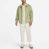 Nike Life Harrington Cord Jacket Oil Green/White Men Streetwear DX9070-386
