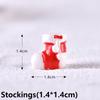 Home Decor Fairy Garden Snowman Figurine Mini Santa Claus Christmas Decorations Xmas Ornament