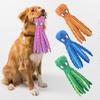 Plush Octopus Dog Chew Toy Small Medium Large Dog Cat Squeaky Stuffed Octopus Doll Indoor Outdoor Stress Relief Interactive Teething Toy Pet Supplies