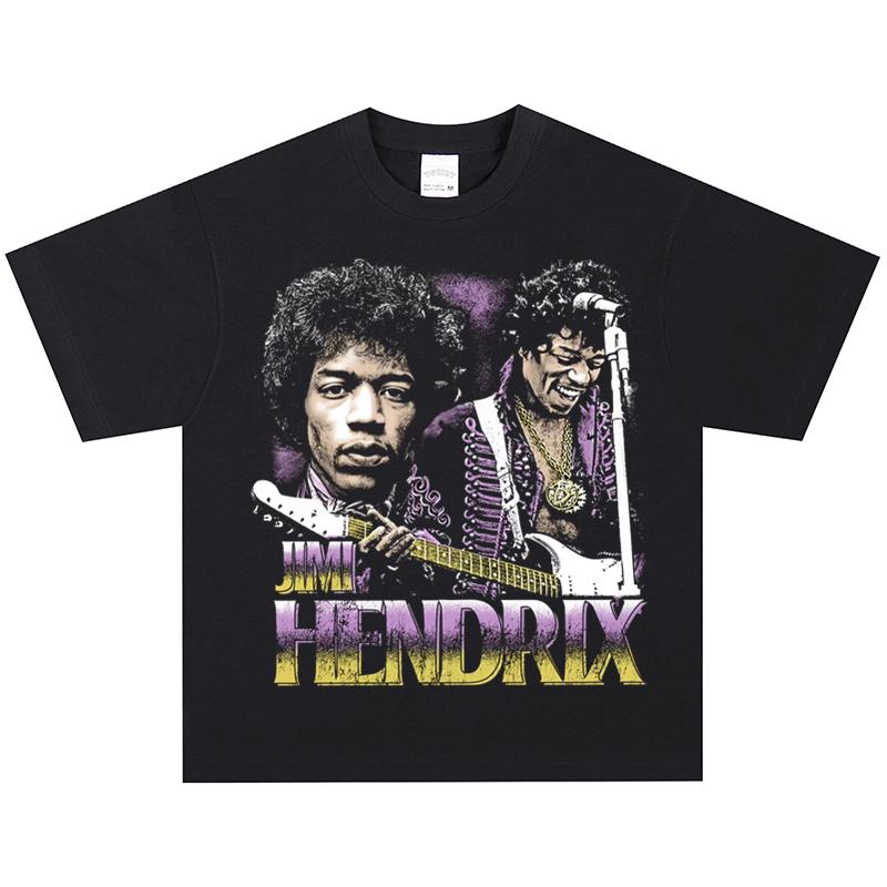Jimi Hendrix T-Shirt, Soft Fabric Casual Daily Wear