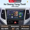 Junsun AI 4G LTE Wireless CarPlay Android Auto Car Radio For Ssang Yong Tivoli 2015 2016 2017 2018-2022 GPS Navi BT DSP RDS FM