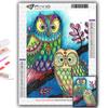 Полный 5D Diy Алмазная картина Животное Сова 5D Алмазная картина