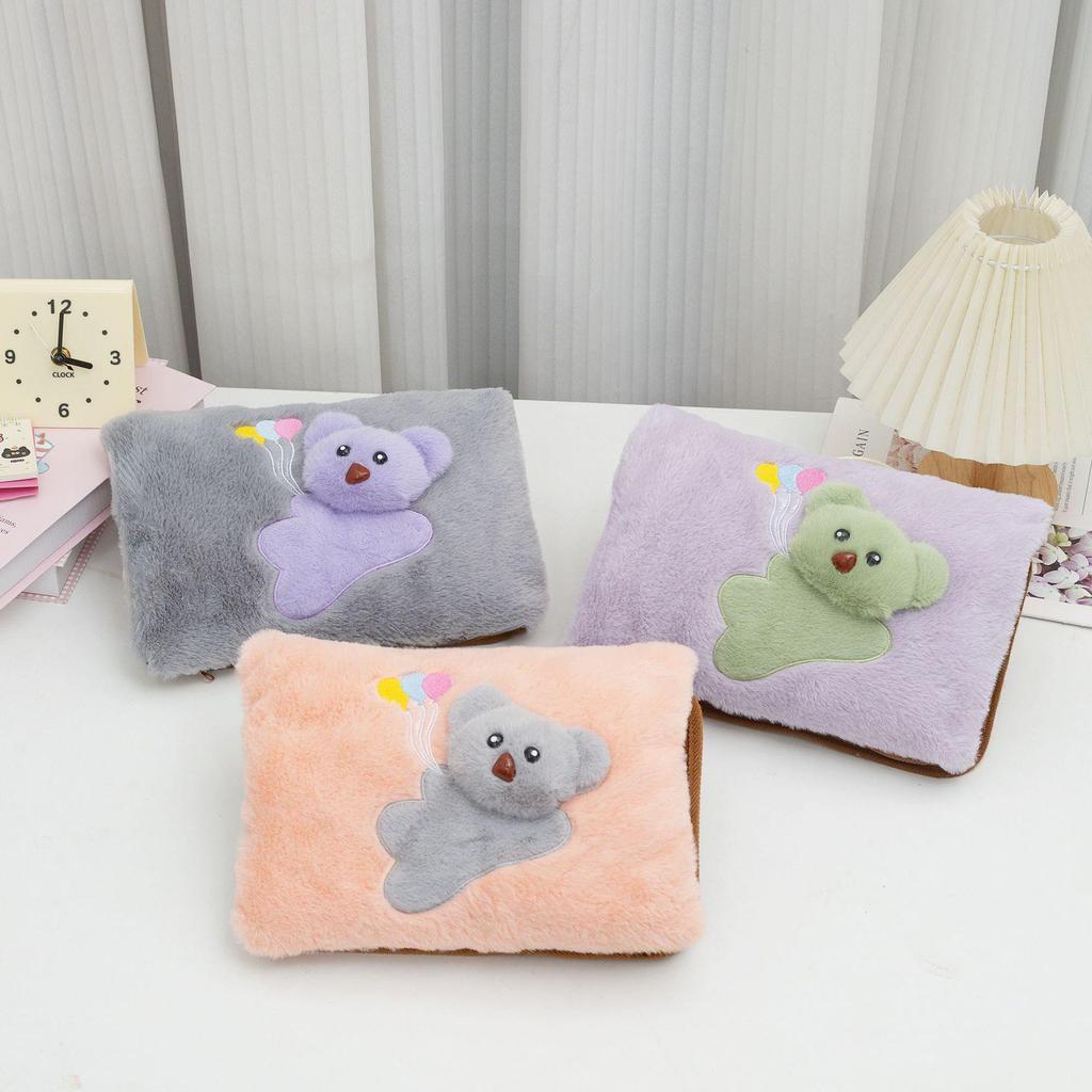 Автоматическая электрическая плюшевая мультяшная грелка для рук с безопасным отключением