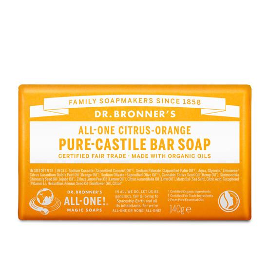 Dr. Bronner's Pure Castile Bar Soap 140g (Choose 1 of 5)