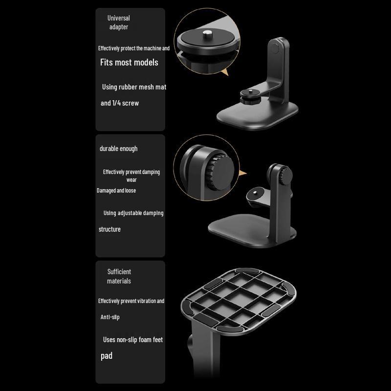 Вращающаяся подставка для проектора 360° с наклоном и поворотом для крепления к потолку и на стол