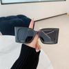 Женские ретро солнцезащитные очки с большой оправой - Европейский и американский модный тренд, Стиль высокого класса