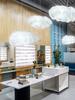 Senkazari Cloud-Shaped Pendant Light, Nordic E26, Hanging Light, Bedside Lamp, Interior Lighting for Stores, Dining Rooms, Living Rooms, and More