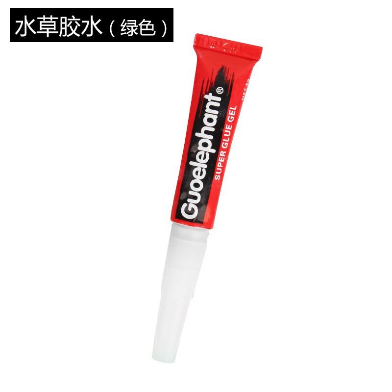 Aquarium Moss Glue Aquascaping Transparent Black Green Adhesive Gel 25pcs Box Plastic Applicator Tips
