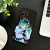 LUM Чехол для телефона с аниме U-Urusei Y-Yatsura для Samsung S26,S25,S24,S23,S22,S30,S21,Ultra,Plus,FE 5G Черный Мягкий Чехол