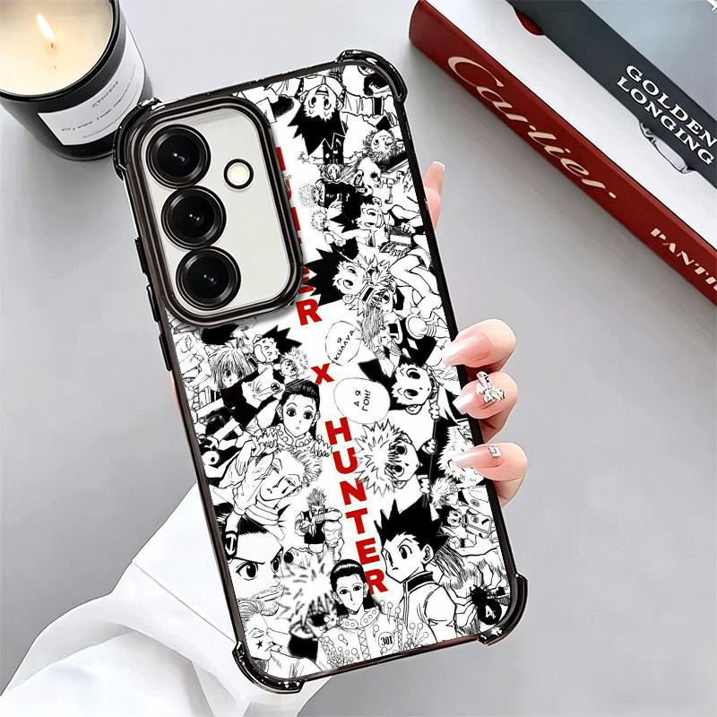 Мягкий чехол для телефона Hunter X-Hunters Аниме для Samsung A17 A27 A07 A37 A57 A16 A56 A15 A55 A14 A54 A13 A53 A26 A36 A25 A35 A24 A34 A