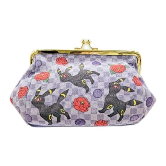 [Marimocraft] Pokémon Japanese Pattern Clasp Pouch Umbreon Approx. W150xH125xD80mm PKM-913