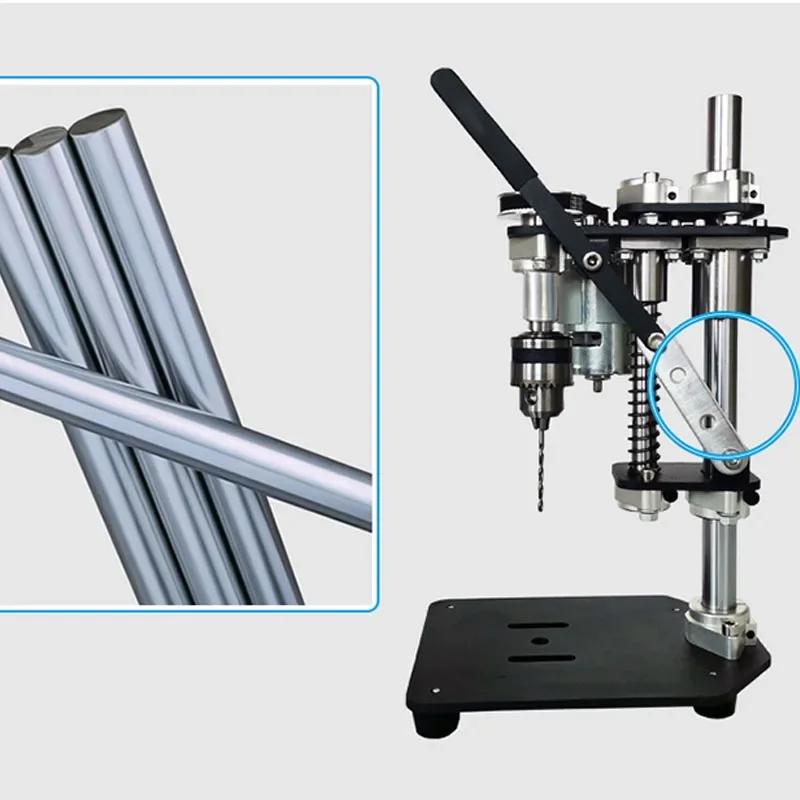 Home Small Micro Bench Drill Desktop Mini Portable Bracket Desktop 220v AC Precision Diy Variable Speed Drilling Machine