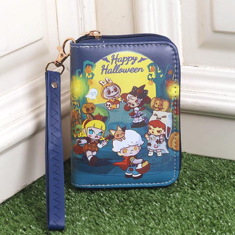 Cartoon Cute and Hot Labubu Male and Female Students Handheld Wallet CLE