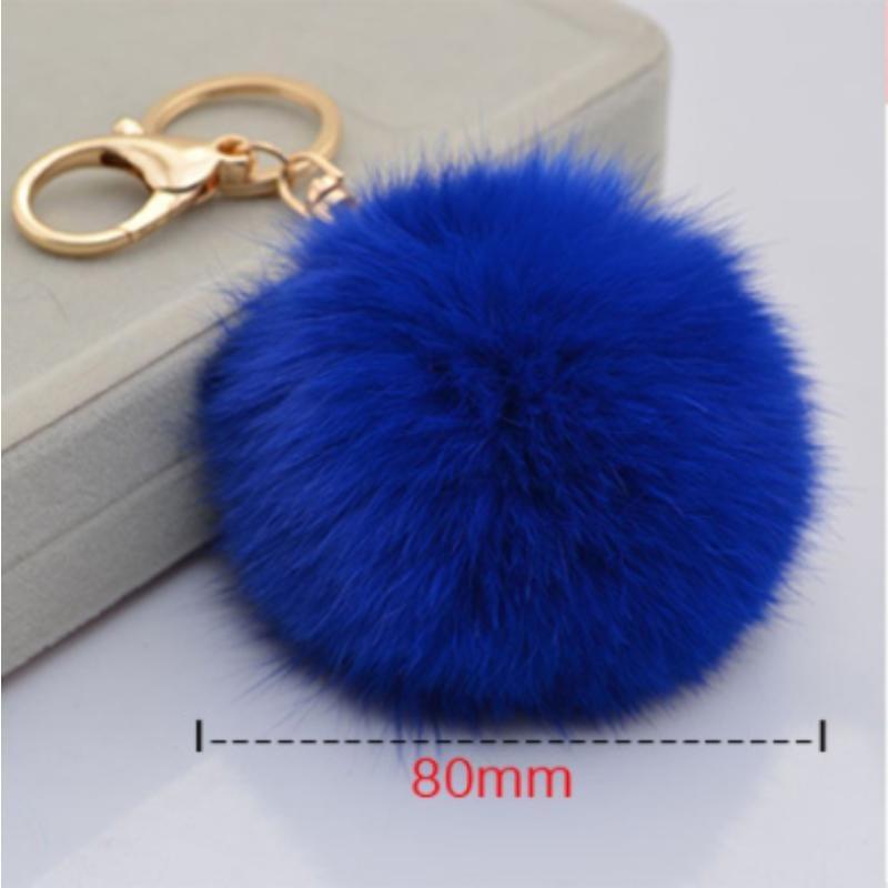 Распродажа, помпон ручной работы из меха для брелоков из кроличьего меха, брелки для ключей, держатель для ключей, сумка для телефона, ювелирные украшения, аксессуары