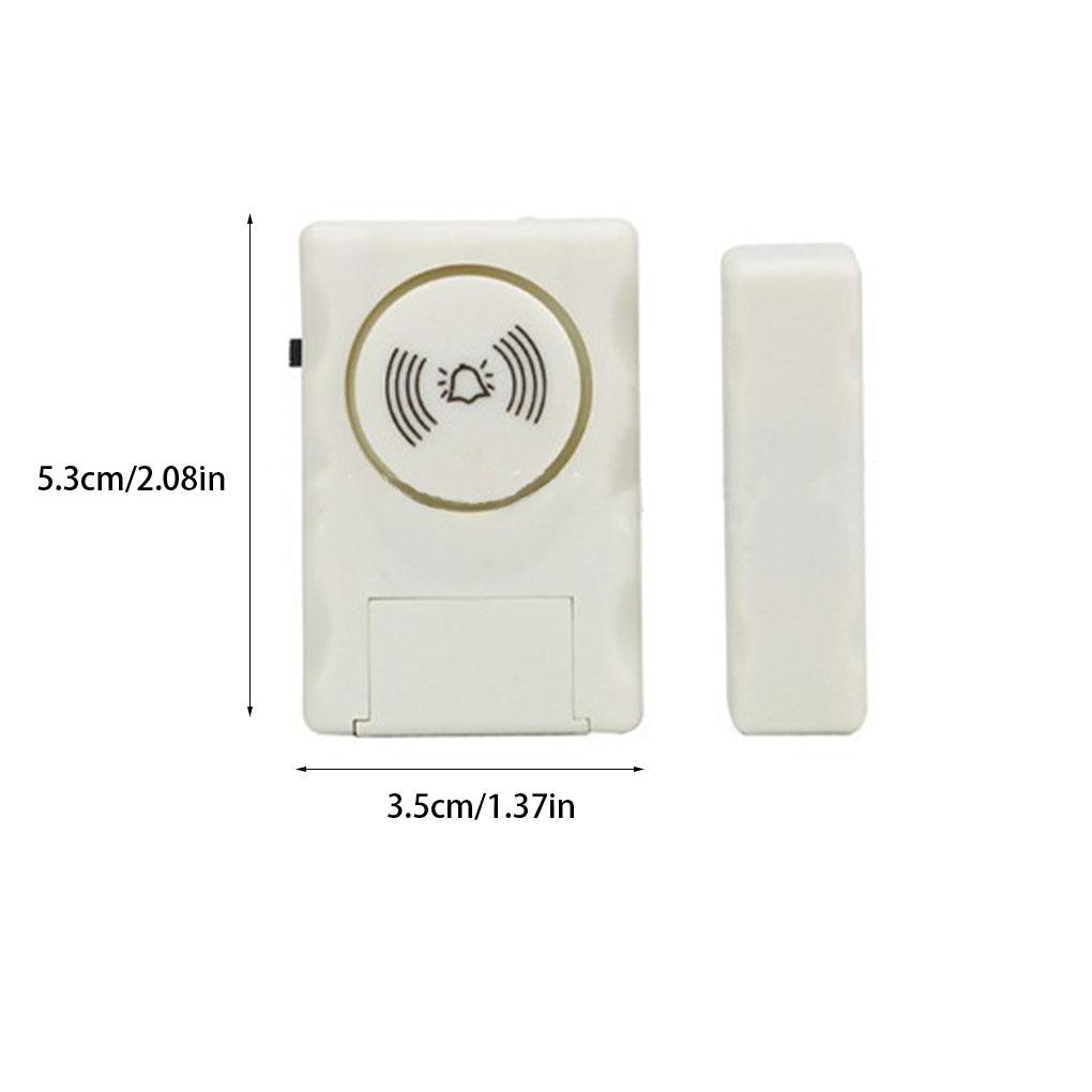 Loud Sound Wireless Window Alarms Apartment Bedroom Entry Door Sensor Open Close Detector Battery Powered Accessories