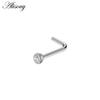 Alisouy 1Piece Steel 20G Faux Nose Rings Fake Septum Rings Hoop Nostril Daith Piercing Fake Clip On Nose Rings Oreja Piercings Jewelry