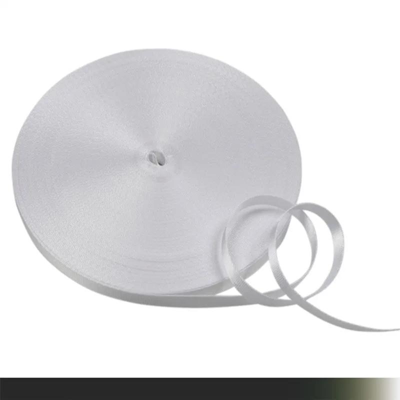 Meetee 45Meters 10-20mm Colored Nylon Webbing Tape Handbag Strap Ribbon Gift Packing Decoration Band Sewing Garment Accessories