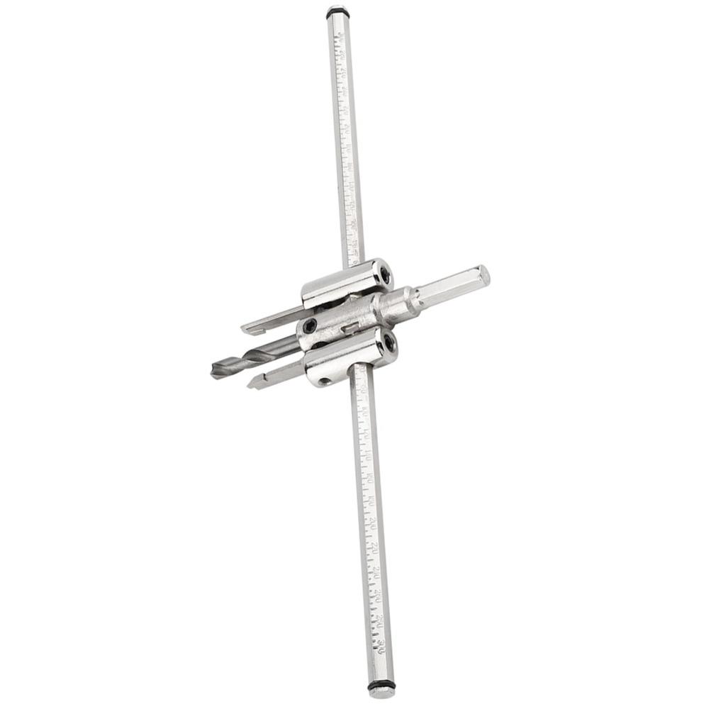 Alloy Steel Circle Hole Cutter 30-300mm Diameter Hole Saw Drill Bit DIY Woodworking