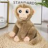 1pc 17 /30cm Simulated Monkey Plush Dolls Lovely Apes Monkey Plush Toy Stuffed Soft Animal Pillow Baby Kawaii Birthday Gift