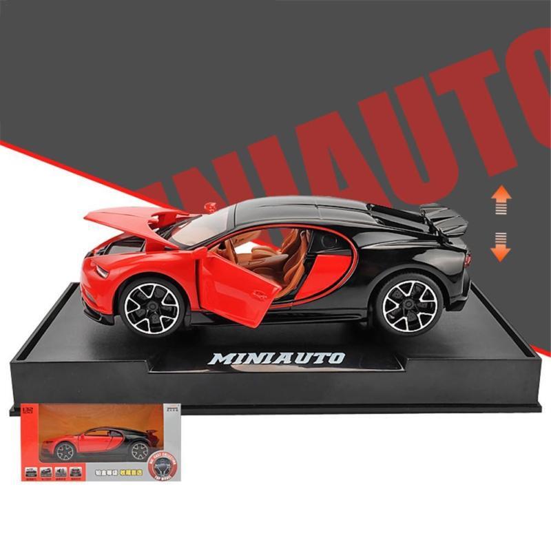 Изысканные Коллекции 132 Модель Сплава Литого Автомобиля Bugatti Gt Со Звуковыми И Световыми Эффектами