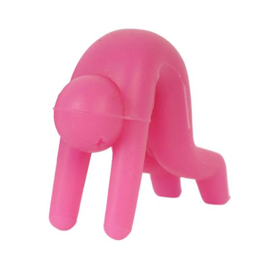 Pot Lid Holder Human-Shaped Pot Lid Lifter Holder Reusable Silicone Cooking Lid Holder for Home Kitchen