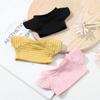 20CM Doll Stripes Short Sleeve T-shirt Idol Cotton Stuffed Doll Clothes Playing House Changing Dressing Game