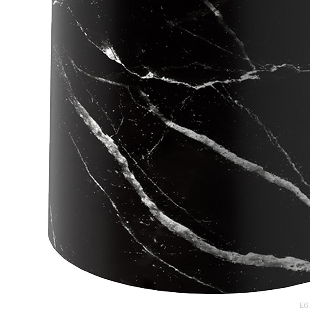 Elegant Marble Trash Receptacle for Home Or Office