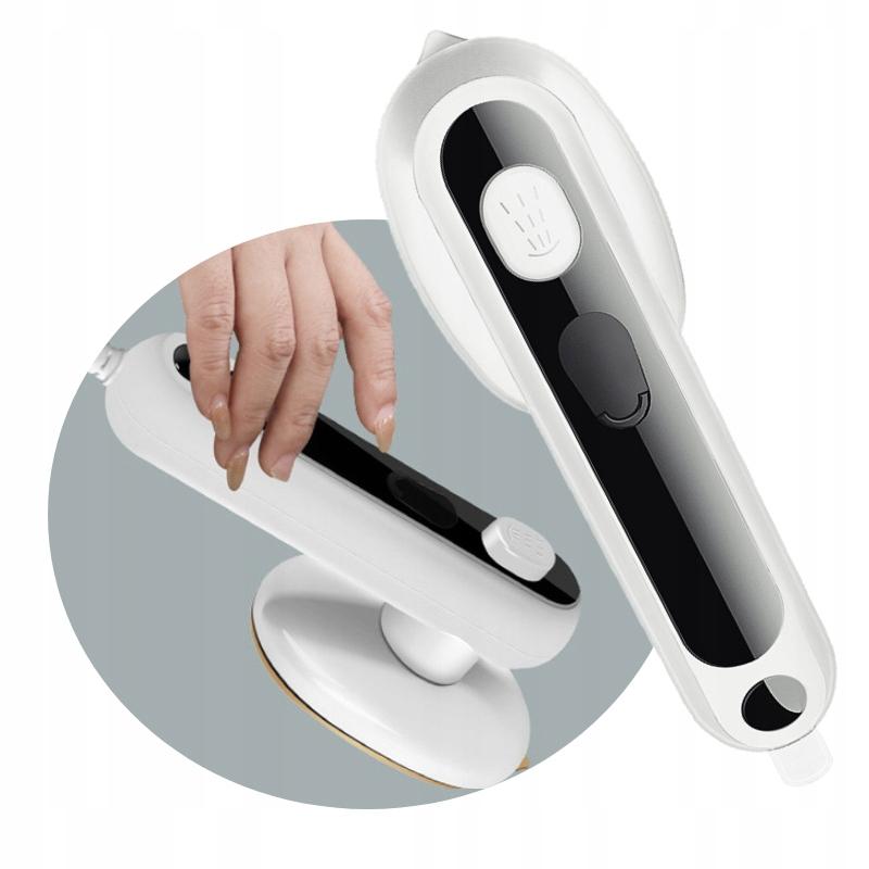 Small Travel Iron Garment Steamer White Portable 150°C