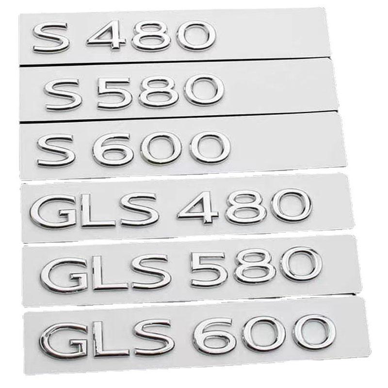 New For Mercedes-Benz MAYBACH series trunk label GLS 400 450 480 500 600 680 S480 580 600 badge modified accessories decorate de