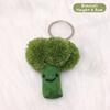Милый мультяшный овощной плюшевый брелок Креативный вязаный брелок из войлока Ручная работа Мягкая игрушка Шарм Подвеска для сумки Детские подарки