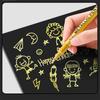 Metallic Highlighter & Paint Marker Set Gold/Silver Waterproof Pens for Signatures Art Outlines & DIY Crafts
