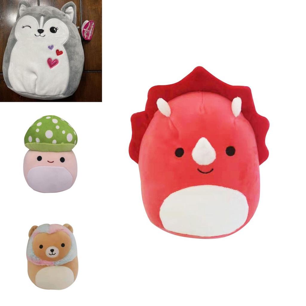 Plush Squishmallow Toy Stump Heidi Tristan Leonard Paige Carrot Mushroom Skull