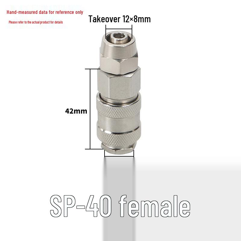 SP20 Европейский самоблокирующийся пневматический быстроразъем - Немецкий и американский стиль, тройной соединитель для воздушного шланга