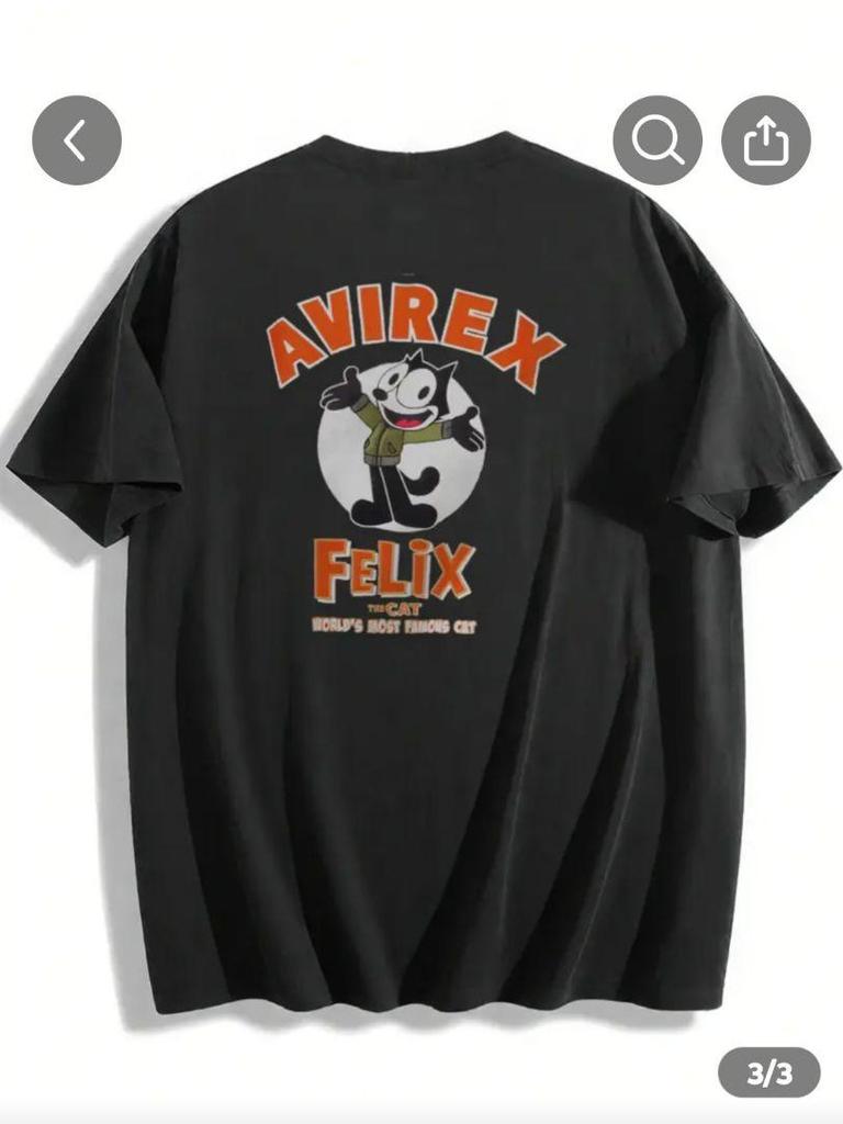 [USED] AVIREX Felix the Cat T-shirt
