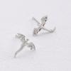Personality Vintage Dragon Earrings Unique Flying Dragon Stud Earrings Metal Stud Earrings  Daily