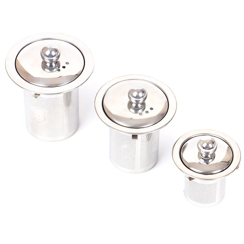 Многоразовое ситечко для чая из нержавеющей стали, сетчатая корзина для заварки, свободный заварочный чайник для листьев чая