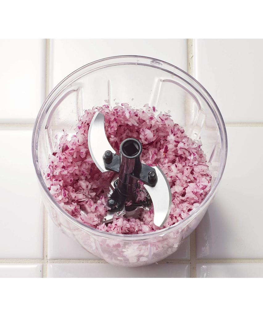 Handy Chopper II Новая модель Не требуется источник питания Ручной кухонный комбайн Измельчитель Измельчитель Блендер Стильный Милый Простой [Toffy] K-HC6 (Пепел