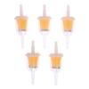 5Pcs Inline Gas/Fuel Filter 6MM-8MM 1/4" For Lawn Mower Small Engine Auto Motorcycle Oil Filt