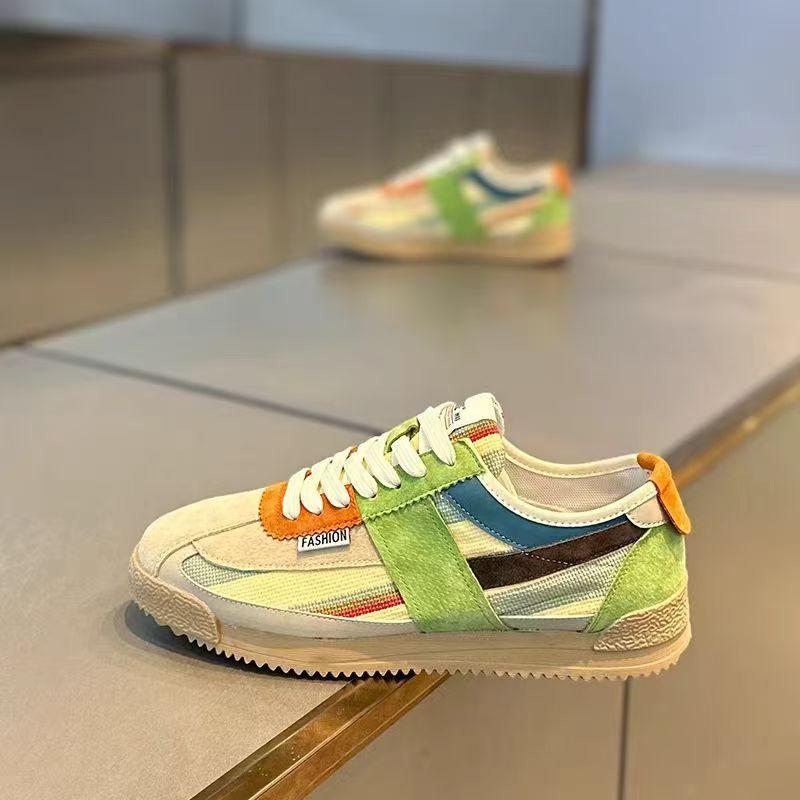 Мужская обувь 2025 весна и лето новая дышащая повседневная моральная тренировка обувь Форреста Гампа корейская версия универсальная цветовая гамма высокой ценности
