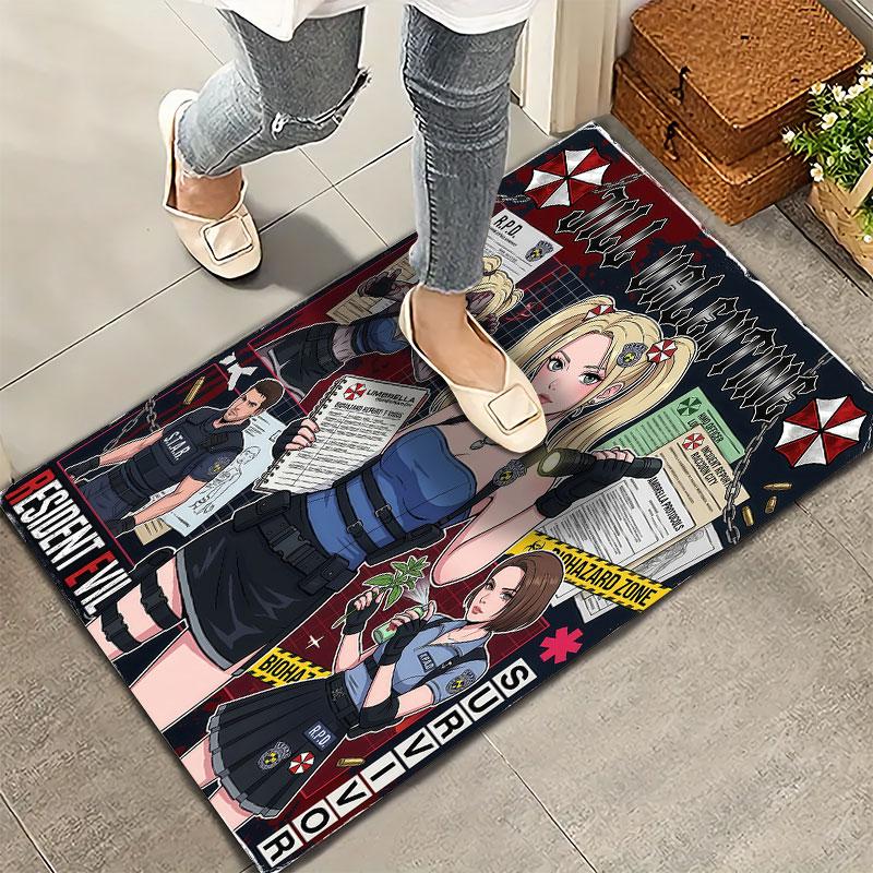 Resident Evil Carpet Rug For Living Room Bedroom Home Sofa Decoration Kids Play Nonslip Floor Mat