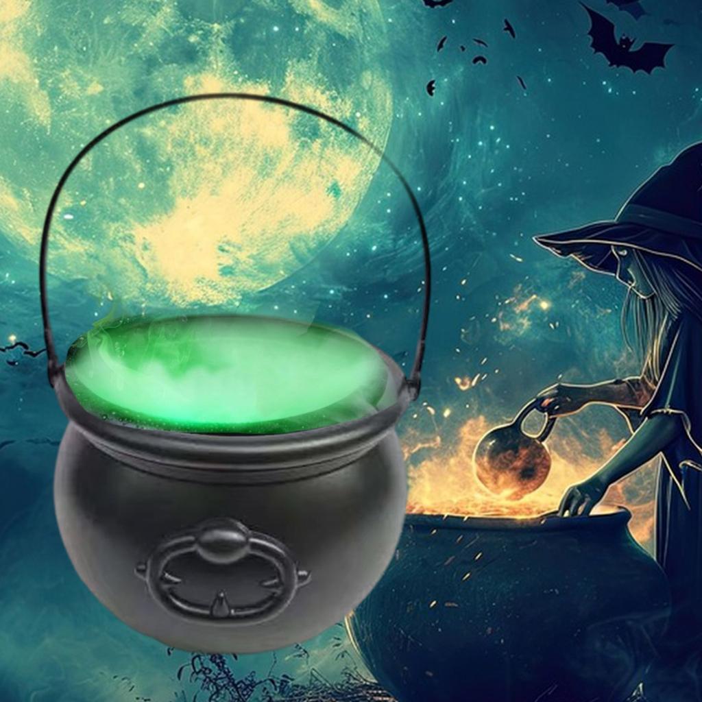 Halloween Decorations Indoor Magic Floating Potion Bottles and Diffuser Plastic Witches Bowl Hocus Pocus Party Decors