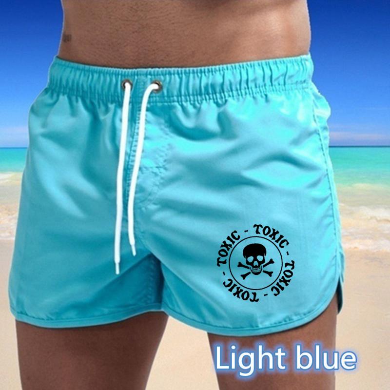 BBK-46 2025 Summer Men's Quick-Drying Swim Trunks Sports Pants Swimwear Beach Shorts Jogging Shorts