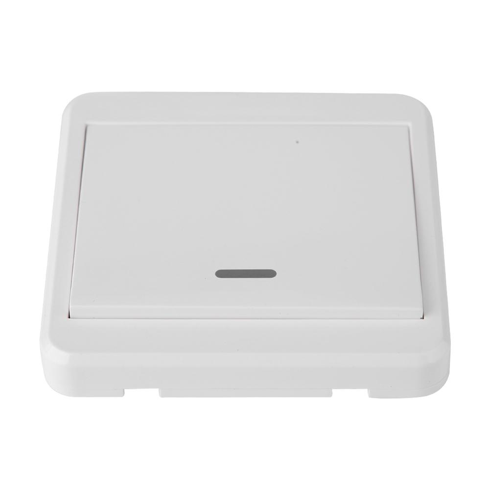 Панель переменного тока 86 настенный беспроводной пульт дистанционного управления реле переключатель передатчик и приемник 110-220 В 1 канал