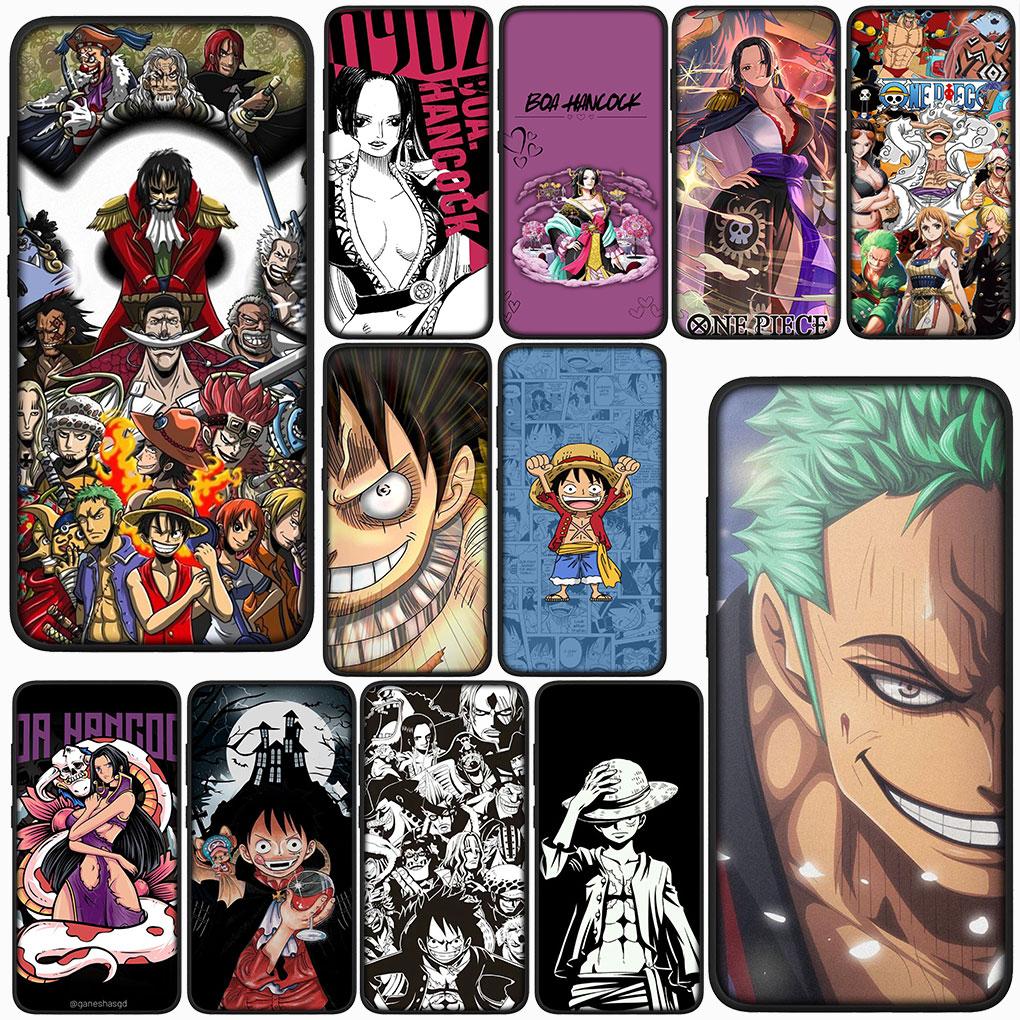 for Xiaomi Redmi Note 12 10 11 9 Pro 10C 12C 9T 9A 10A 12S Note11 Note12 5G 4G Phone Case Zoro One Pieces Luffy Boa Hancock