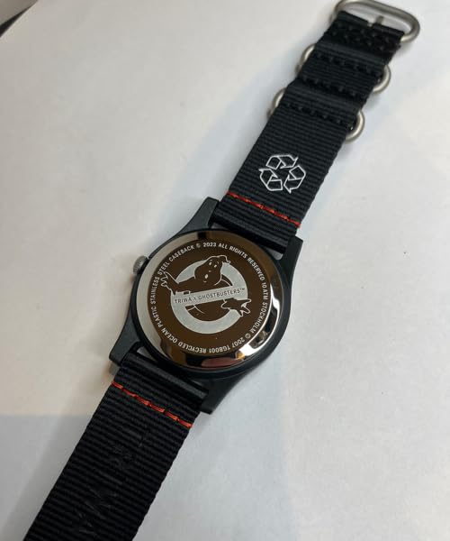 TRIWA Watch Ghostbusters Collaboration Men's & Women's (Unisex) Black/Khaki GBOP01-GB150912