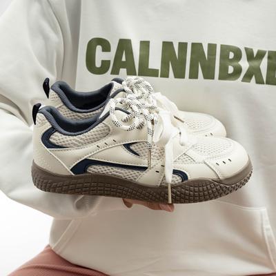 2025 Новые Легкие Дышащие Двухслойные Сетчатые Белые Холщовые Туфли для Женщин - Повседневные Кроссовки для Лета, Ориентированные на Студентов